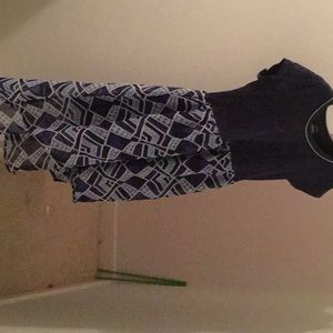 Dress with long in the back